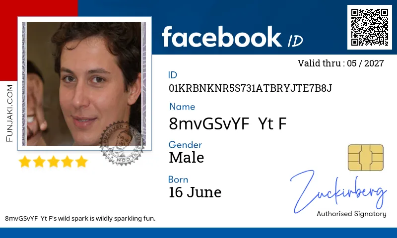 Facebook ID Card