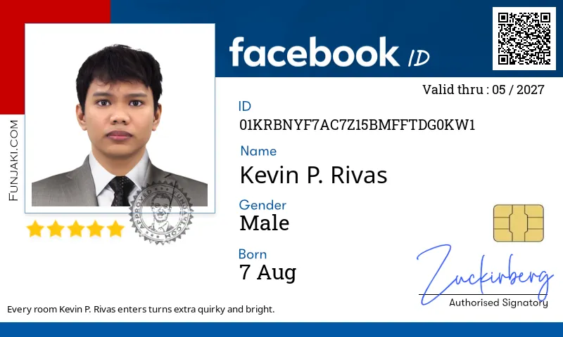 Facebook ID Card