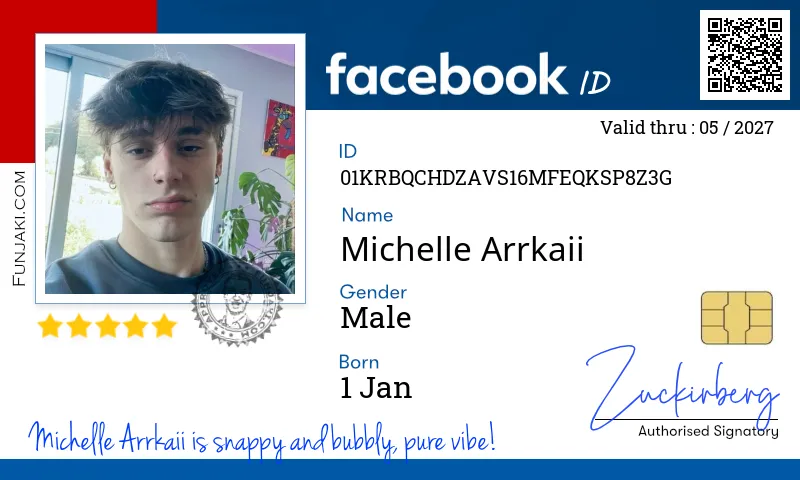 Facebook ID Card