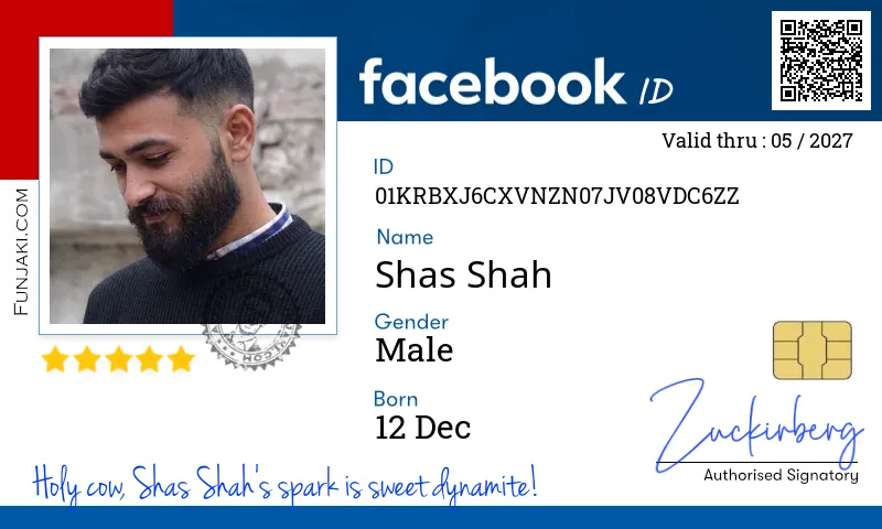 Facebook ID Card