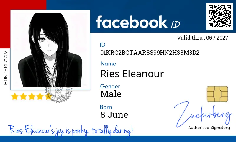 Facebook ID Card