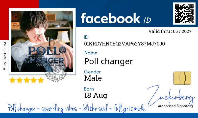 Facebook ID Card