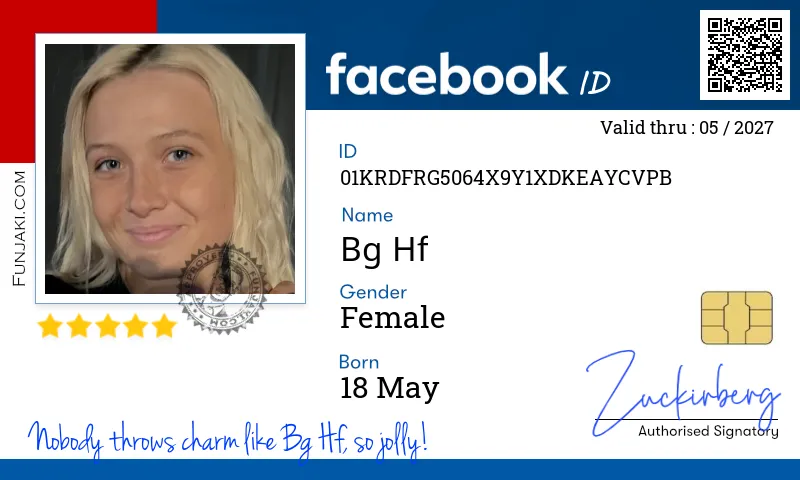 Facebook ID Card