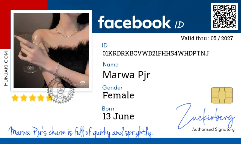 Facebook ID Card