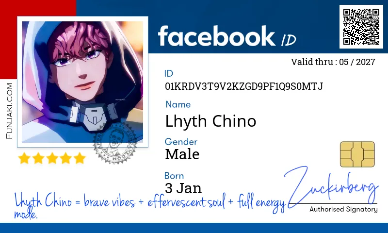 Facebook ID Card