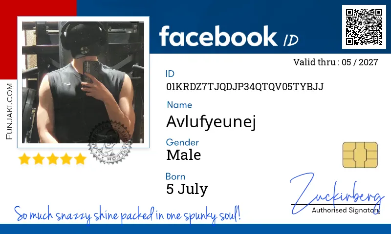 Facebook ID Card