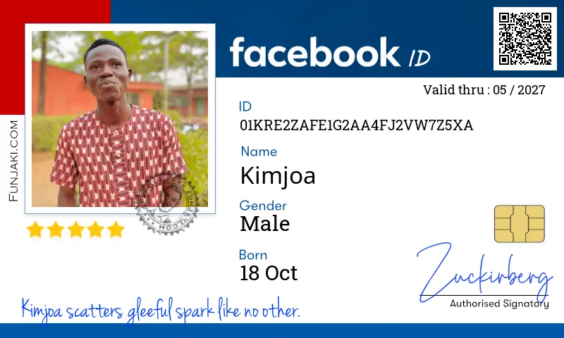Facebook ID Card