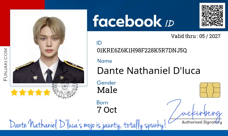 Facebook ID Card
