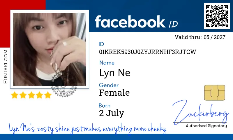 Facebook ID Card