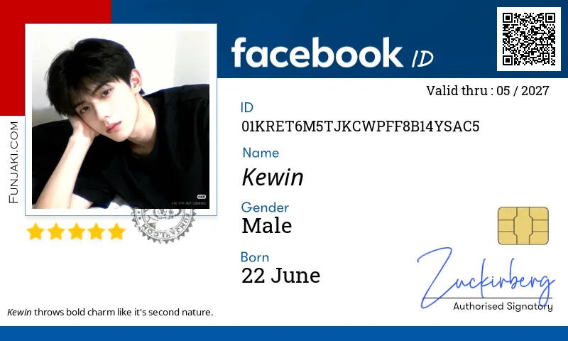 Facebook ID Card