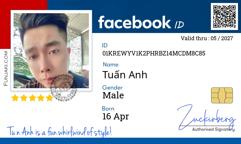 Facebook ID Card
