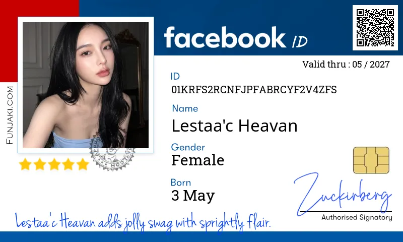 Facebook ID Card