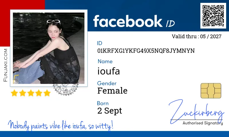 Facebook ID Card