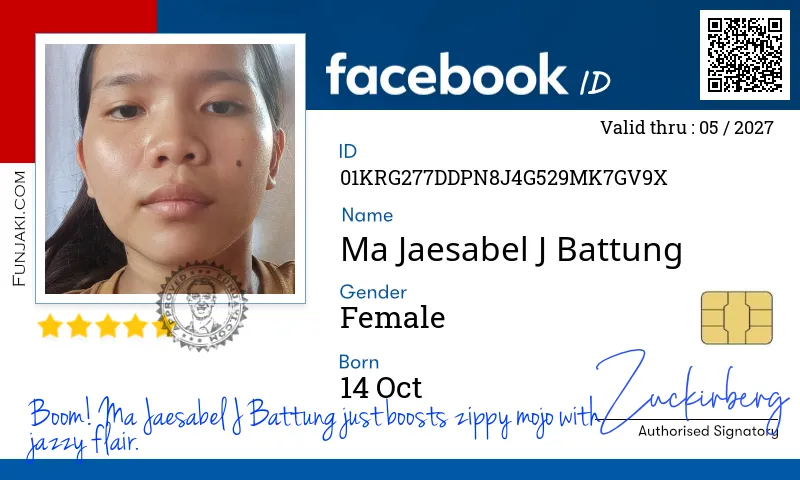 Facebook ID Card