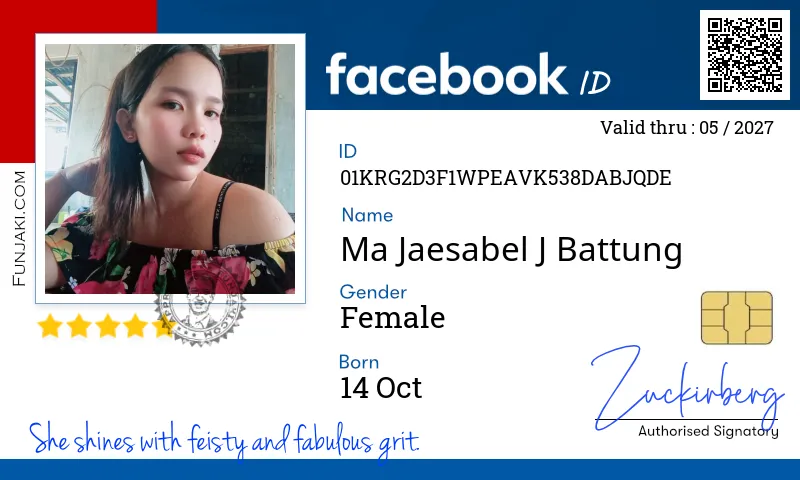 Facebook ID Card