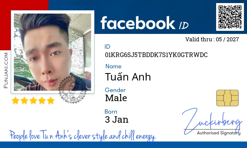 Facebook ID Card