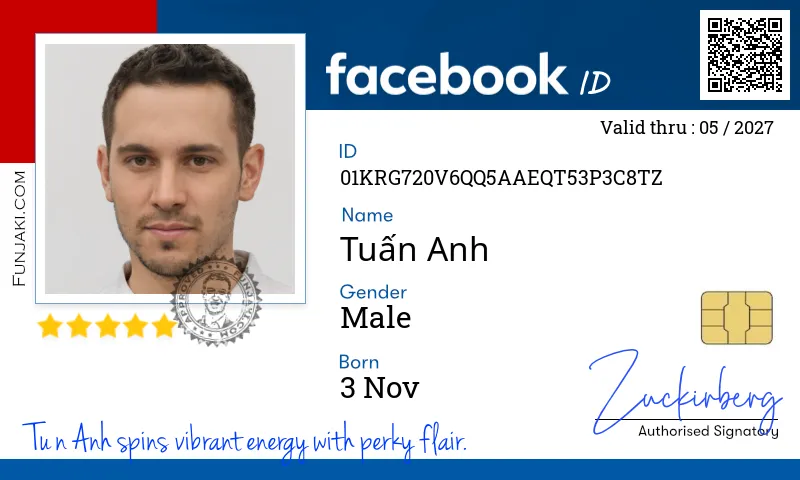 Facebook ID Card