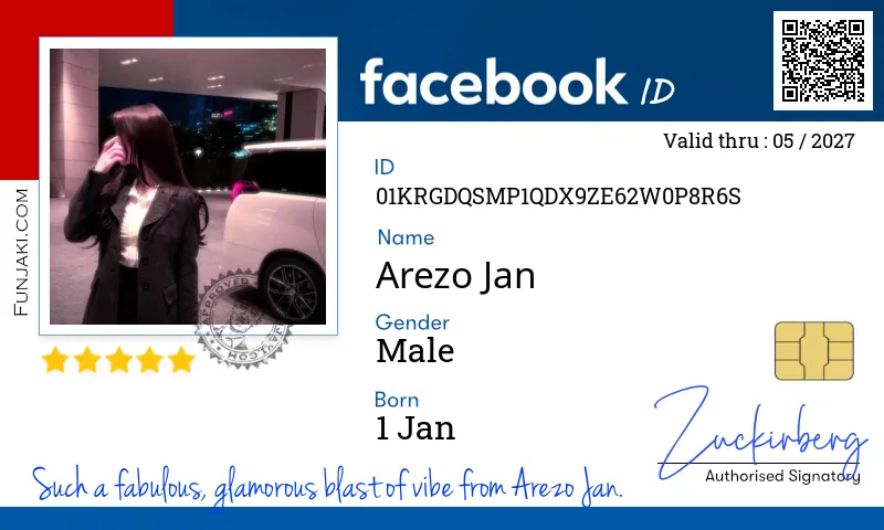 Facebook ID Card