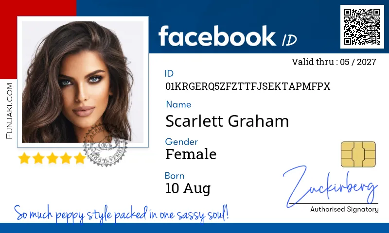 Facebook ID Card