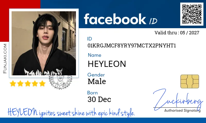 Facebook ID Card