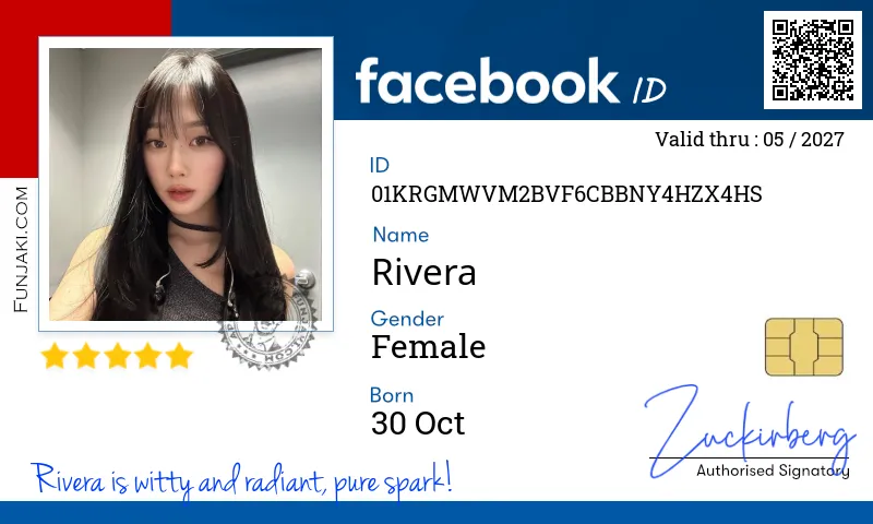 Facebook ID Card