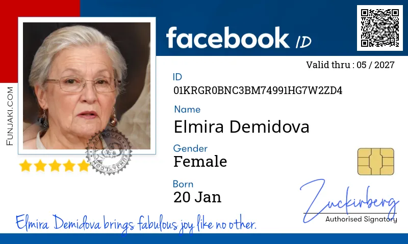 Facebook ID Card