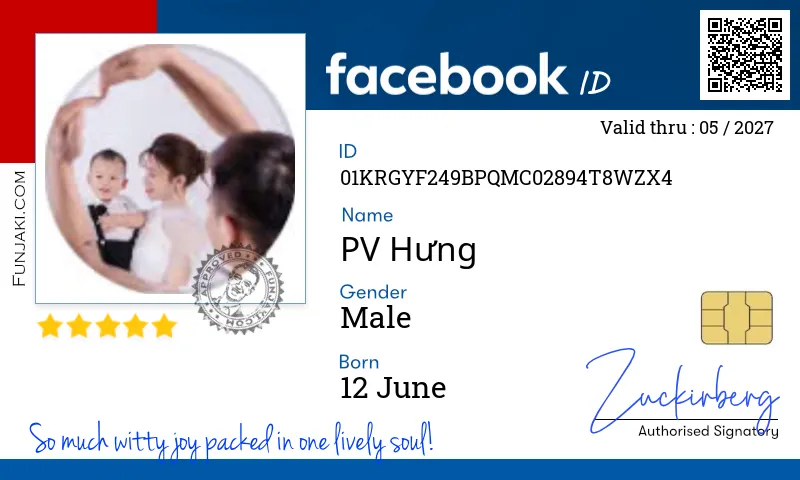 Facebook ID Card