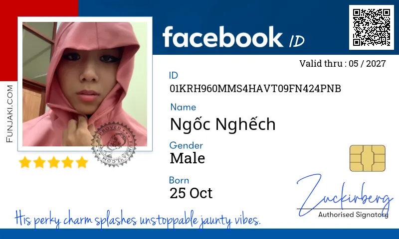 Facebook ID Card
