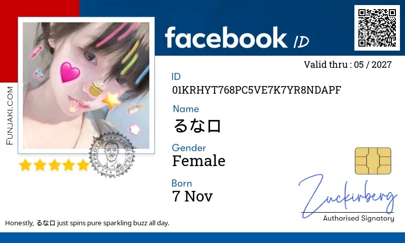 Facebook ID Card