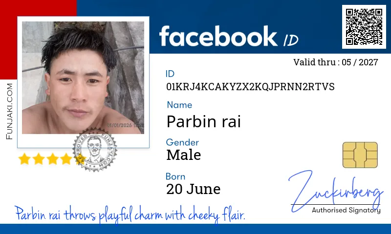 Facebook ID Card