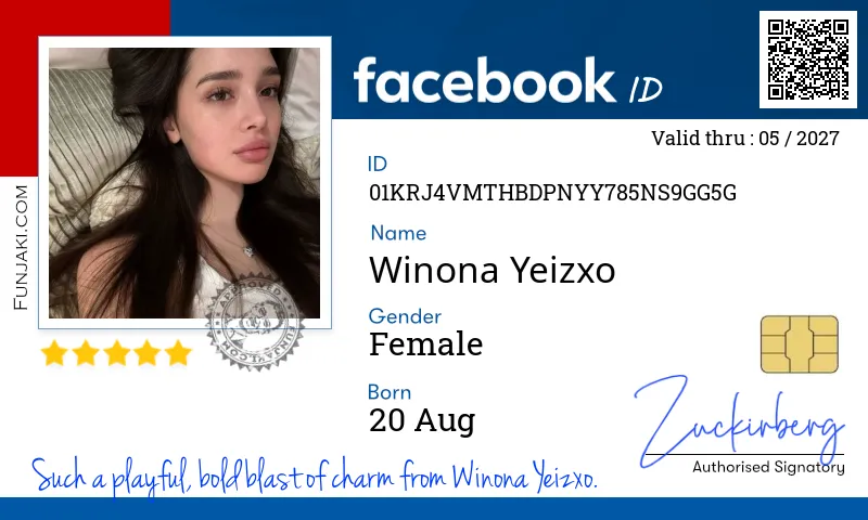 Facebook ID Card
