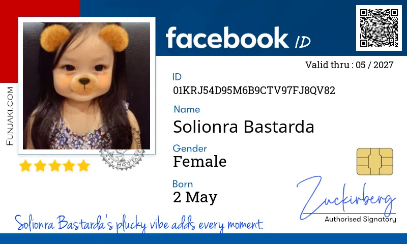 Facebook ID Card
