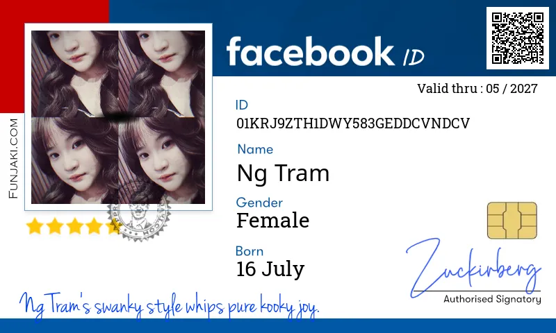 Facebook ID Card