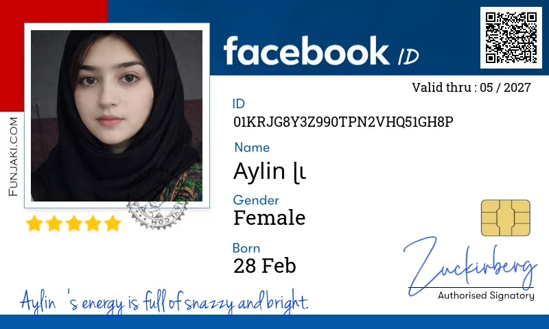 Facebook ID Card