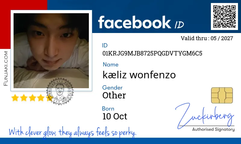 Facebook ID Card