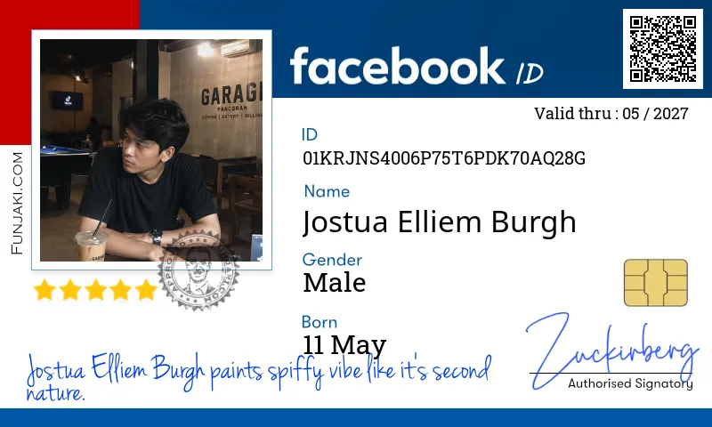 Facebook ID Card