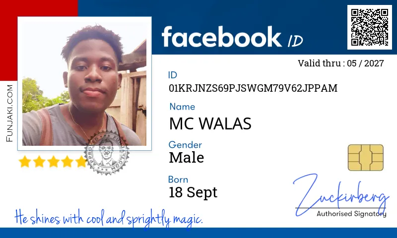 Facebook ID Card