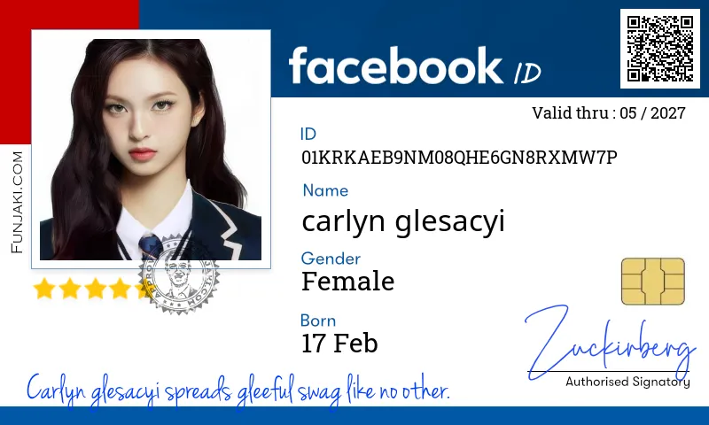 Facebook ID Card