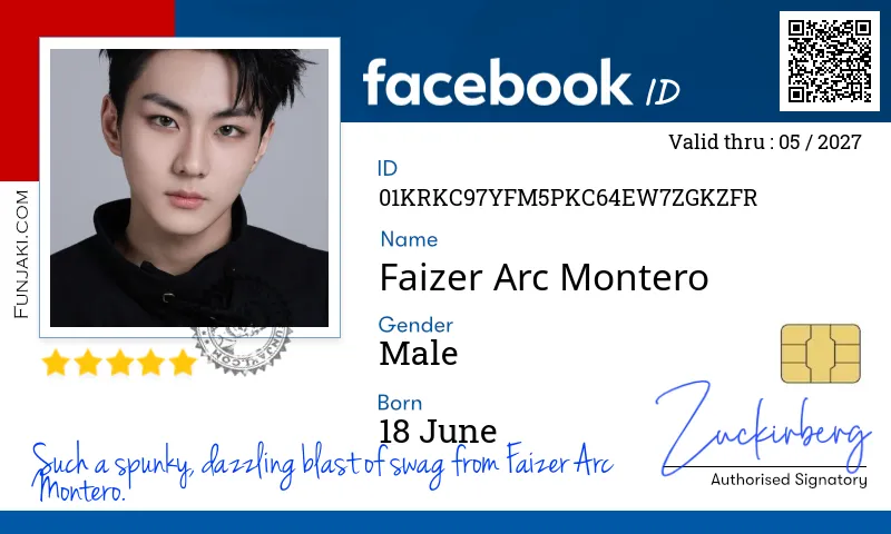 Facebook ID Card