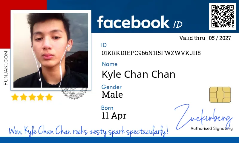 Facebook ID Card