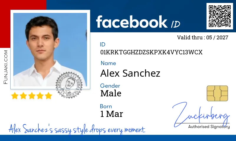 Facebook ID Card