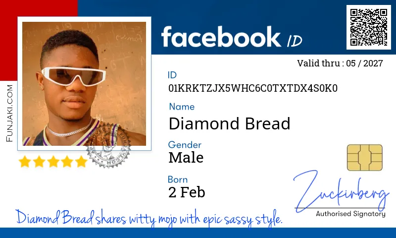 Facebook ID Card