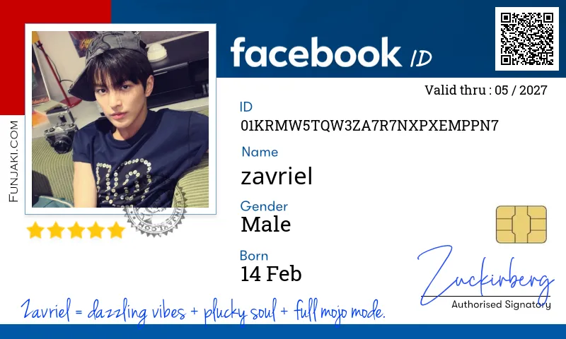 Facebook ID Card