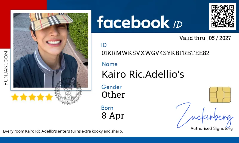 Facebook ID Card