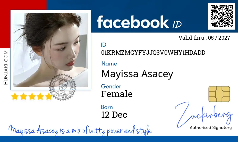 Facebook ID Card