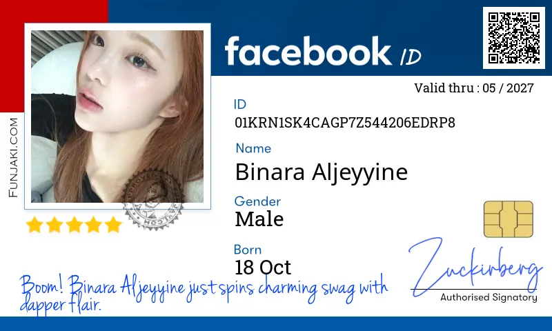 Facebook ID Card