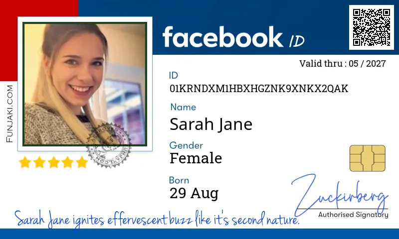 Facebook ID Card
