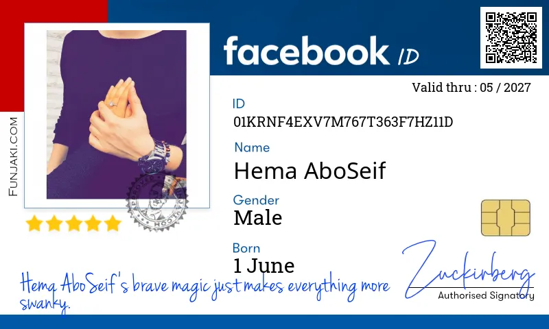 Facebook ID Card