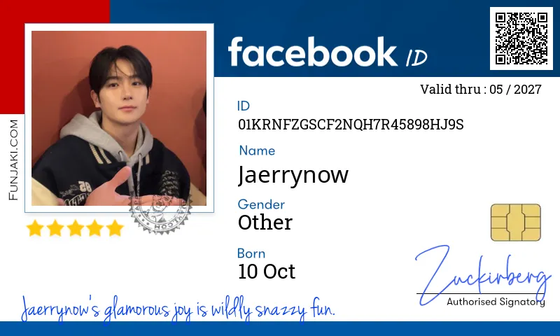 Facebook ID Card
