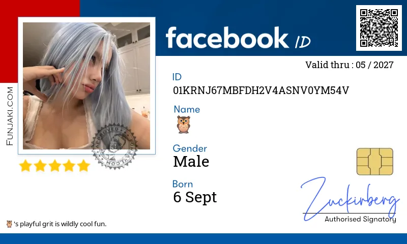 Facebook ID Card